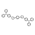 CAS#: 184101-38-0， 4,4'-[1,4-Phenylenebis(1,3,4-Oxadiazole-2,4(5H)-Diyl)]Bis(N,N-Diphenylaniline)