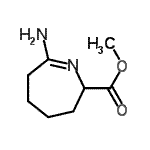 CAS#: 184366-52-7， Methyl 7-Amino-3,4,5,6-Tetrahydro-2H-Azepine-2-Carboxylate