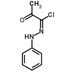 结构式 CAS# 18440-58-9, (1E)-2-氧代-N-苯基丙烷亚肼基基氯化物
