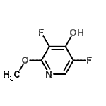 CAS#: 184484-16-0， 3,5-Difluoro-2-Methoxy-4-Pyridinol