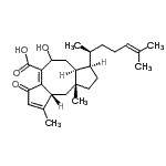CAS#: 18456-04-7， 8-Hydroxy-5-oxoophiobola-3,6,19-trien-25-oic acid