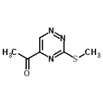CAS#: 184895-81-6， 1-[3-(Methylsulfanyl)-1,2,4-Triazin-5-Yl]Ethanone
