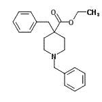 CAS#: 184900-16-1， Ethyl 1,4-Dibenzyl-4-Piperidinecarboxylate