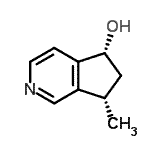 CAS#: 185067-06-5， (5R,7S)-7-Methyl-6,7-Dihydro-5H-Cyclopenta[c]Pyridin-5-Ol