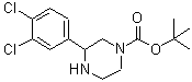 CAS#: 185110-16-1， 2-Methyl-2-Propanyl 3-(3,4-Dichlorophenyl)-1-Piperazinecarboxylate