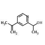 CAS 登录号：185220-34-2， 1-(4-异丙烯基-2-吡啶基)乙醇