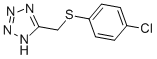 CAS#: 18527-31-6， 5-[[(4-Chlorophenyl)Thio]Methyl]-2H-Tetrazole