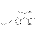 CAS 登录号：185335-78-8， 5-乙氧基-N,N-二异丙基-1,3-恶唑-2-胺