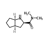 CAS#: 185420-82-0， (2R,3aR,6aR)-N,N-Dimethyloctahydrocyclopenta[b]Pyrrole-2-Carboxamide
