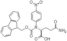 结构式 CAS# 185547-51-7, N<sup>2</sup>-[(9H-芴-9-基甲氧基)羰基]-N-(4-硝基苯基)-L-alpha-谷氨酰胺