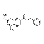 CAS#: 185628-24-4， 1-[4-Amino-2-(Methylsulfanyl)-7-Pteridinyl]-3-Phenyl-1-Propanone
