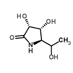 CAS#: 185689-16-1， (3R,4R,5R)-3,4-Dihydroxy-5-(1-Hydroxyethyl)-2-Pyrrolidinone