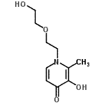 CAS#: 185743-65-1， 3-Hydroxy-1-[2-(2-Hydroxyethoxy)Ethyl]-2-Methyl-4(1H)-Pyridinone