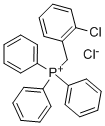 结构式 CAS# 18583-55-6, (2-氯苄基)三苯基鏻氯化物水合物