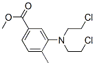 CAS#: 18583-88-5， 3-[Bis(2-Chloroethyl)Amino]-P-Toluic Acid Methyl Ester