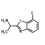 CAS#: 185949-50-2， 1-(7-Fluoro-1,3-Benzothiazol-2-Yl)Ethanamine