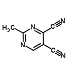 CAS#: 1860-97-5， 2-Methyl-4,5-Pyrimidinedicarbonitrile