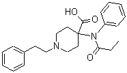 CAS#: 186022-53-7， Desmethylcarfentanil acid