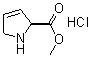CAS#: 186145-08-4， (2S)-2,5-Dihydro-1H-Pyrrole-2-carboxylic Acid Methyl Ester Hydrochloride (1:1)