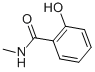 structure of CAS# 1862-88-0, N-Methylsalicylamide;2-Hydroxy-N-Methyl-Benzamide;Zinc00406312;Benzamide, 2-Hydroxy-N-Methyl-