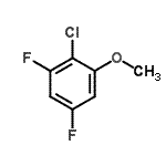 CAS#: 18627-23-1， 2-Chloro-1,5-Difluoro-3-Methoxybenzene