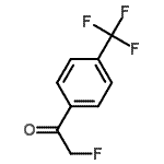 CAS#: 186297-56-3， 2-Fluoro-1-[4-(Trifluoromethyl)Phenyl]Ethanone