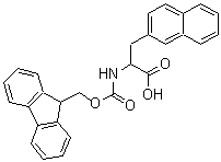 CAS#: 186320-03-6， alpha-[[(9H-Fluoren-9-Ylmethoxy)Carbonyl]Amino]-2-Naphthalenepropanoic Acid