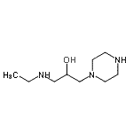 CAS#: 186343-42-0， 1-(Ethylamino)-3-(1-Piperazinyl)-2-Propanol