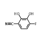 CAS#: 186590-09-0， 4-Fluoro-2,3-Dihydroxybenzonitrile