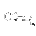 CAS#: 18672-63-4， N'-(1,3-Benzothiazol-2-Yl)Acetohydrazide
