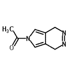 CAS#: 186746-81-6， 1-(1,4-Dihydro-6H-Pyrrolo[3,4-d]Pyridazin-6-Yl)Ethanone