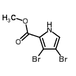 CAS#: 186837-23-0， Methyl 3,4-Dibromo-1H-Pyrrole-2-Carboxylate