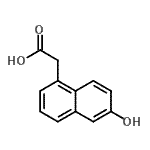 CAS#: 18705-35-6， (6-Hydroxy-1-Naphthyl)Acetic Acid