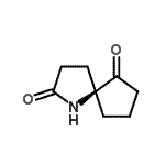 CAS#: 187106-14-5， (5S)-1-Azaspiro[4.4]Nonane-2,6-Dione