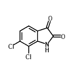 CAS#: 18711-12-1， 6,7-Dichloro-1H-Indole-2,3-Dione