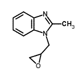 CAS#: 187393-12-0， 2-Methyl-1-(2-Oxiranylmethyl)-1H-Benzimidazole