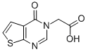 结构式 CAS# 18740-34-6, (4-氧代噻吩并[2,3-d]嘧啶-3(4H)-基)乙酸