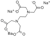structure of CAS# 18744-58-6, Ethylenediaminetetraacetic Acid Disodium Barium Salt