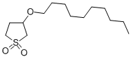 CAS#: 18760-44-6， 3-(Decyloxy)Tetrahydrothiophene 1,1-Dioxide