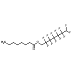 CAS#: 18770-62-2， 2,2,3,3,4,4,5,5,6,6,7,7-Dodecafluoroheptyl Octanoate