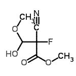 CAS#: 187838-05-7， Methyl 2-Cyano-2-Fluoro-3-Hydroxy-3-Methoxypropanoate
