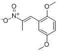 structure of CAS# 18790-57-3, 1,4-Dimethoxy-2-(2-Nitro-1-Propen-1-Yl)-Benzene;1,4-Dimethoxy-2-[(E)-2-Nitroprop-1-Enyl]Benzene;St5409701;Nsc 151247