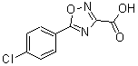 CAS#: 187999-16-2， 5-(4-Chlorophenyl)-1,2,4-Oxadiazole-3-Carboxylic Acid