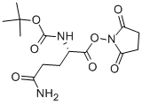 CAS#: 18800-78-7， [(1S)-4-Amino-1-[[(2,5-Dioxo-1-Pyrrolidinyl)Oxy]Carbonyl]-4-Oxobutyl]-Carbamic Acid 1,1-Dimethylethyl Ester
