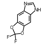 CAS#: 188028-35-5， 2,2-Difluoro-5H-[1,3]Dioxolo[4,5-f]Benzimidazole