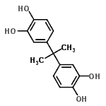 CAS#: 18811-78-4， 4,4'-(2,2-Propanediyl)Di(1,2-Benzenediol)