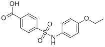 CAS#: 18813-87-1， 4-(4-Ethoxy-Phenylsulfamoyl)-Benzoic Acid