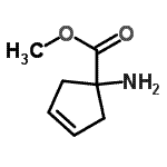 CAS#: 188177-97-1， Methyl 1-Amino-3-Cyclopentene-1-Carboxylate