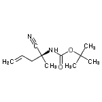 CAS#: 188183-42-8， 2-Methyl-2-Propanyl [(2S)-2-Cyano-4-Penten-2-Yl]Carbamate