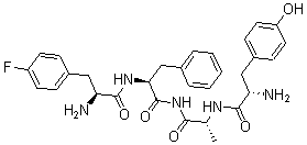 CAS#: 188196-22-7， L-Tyrosyl-D-Alanyl-L-(4-Fluoro)Phenylalanyl-L-Phenylalanylamide